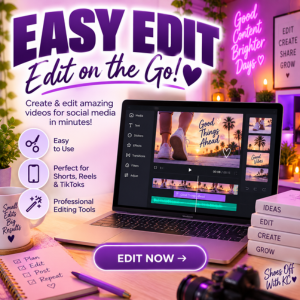 Edit your content with CapCut