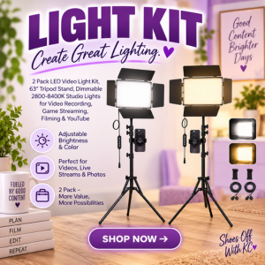 Lighting for better content