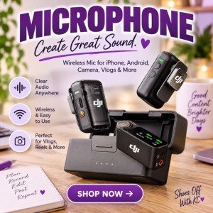 Microphone for great sound