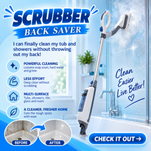 Scrubber for cleaning